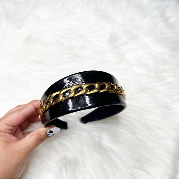 Cara New York Black Gold Chain Headband - Picture 6 of 6